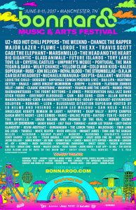 Bonnaroo lineup 2017.